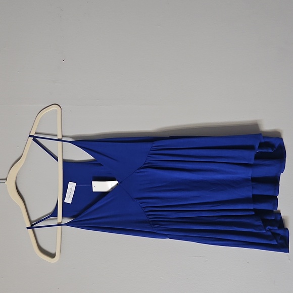 Francesca Tops - Francesca’s Royal Blue sleeves Top Size L Brand New